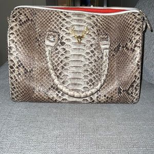 Python Skin handbag